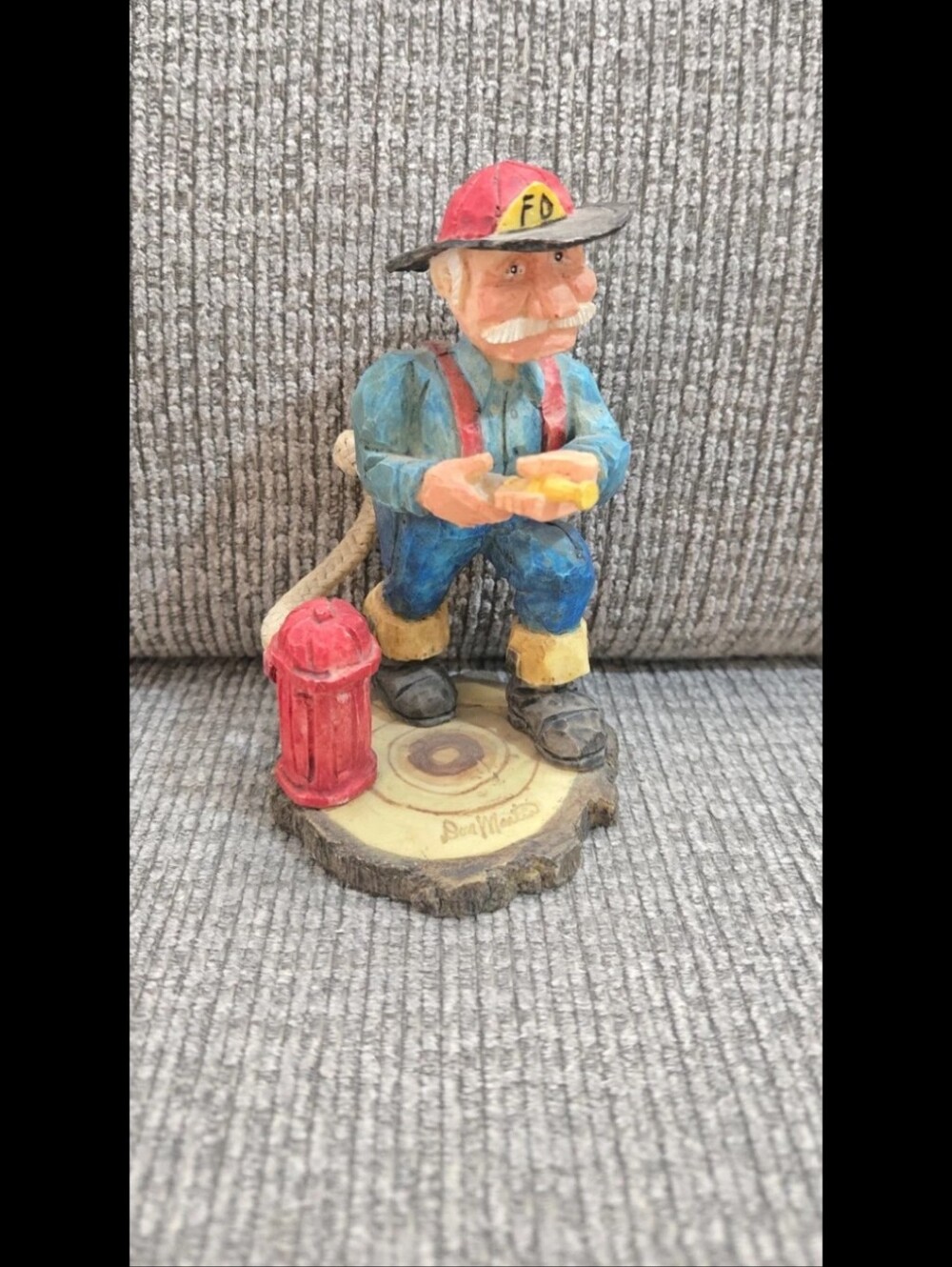 Enesco The Golden League Don Martin 1994 "Firefighter" Figure